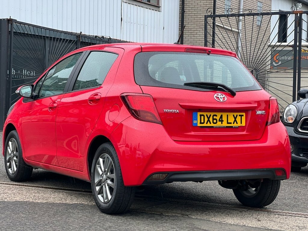 Toyota Yaris 1L Icon Red #4
