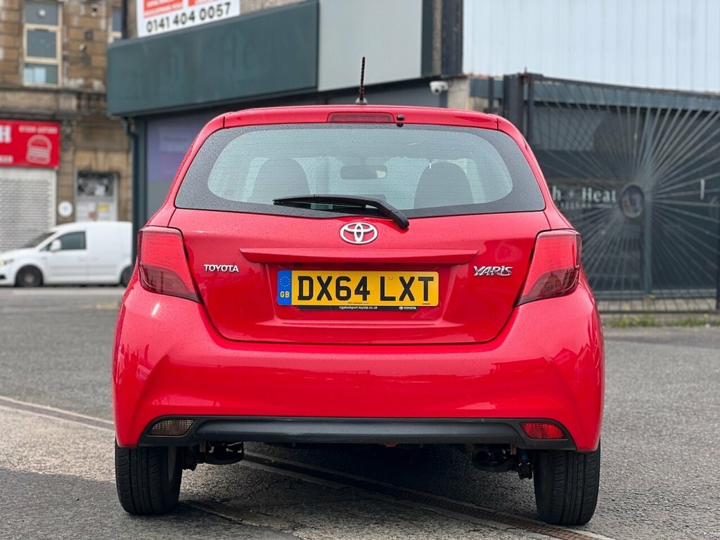 Toyota Yaris 1L Icon Red #6