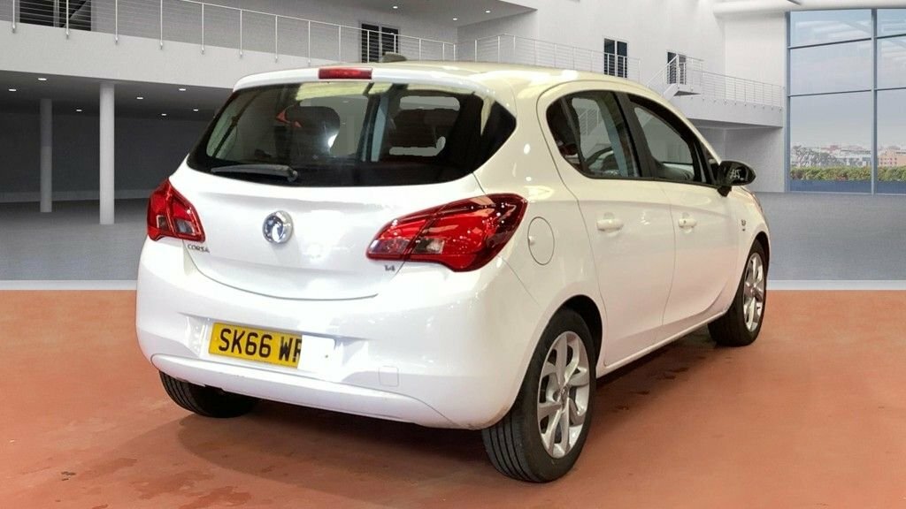 Vauxhall Corsa 1L Energy SK66WRJ White #4