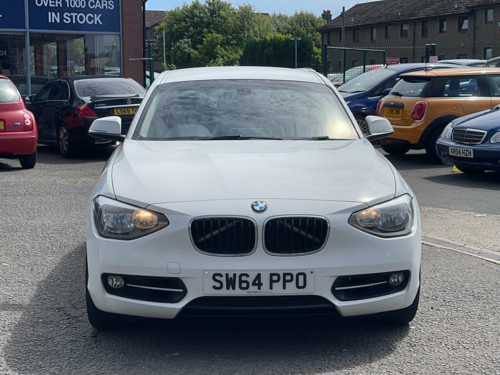 BMW 1 Series 2L Sport SW64PPO White #2