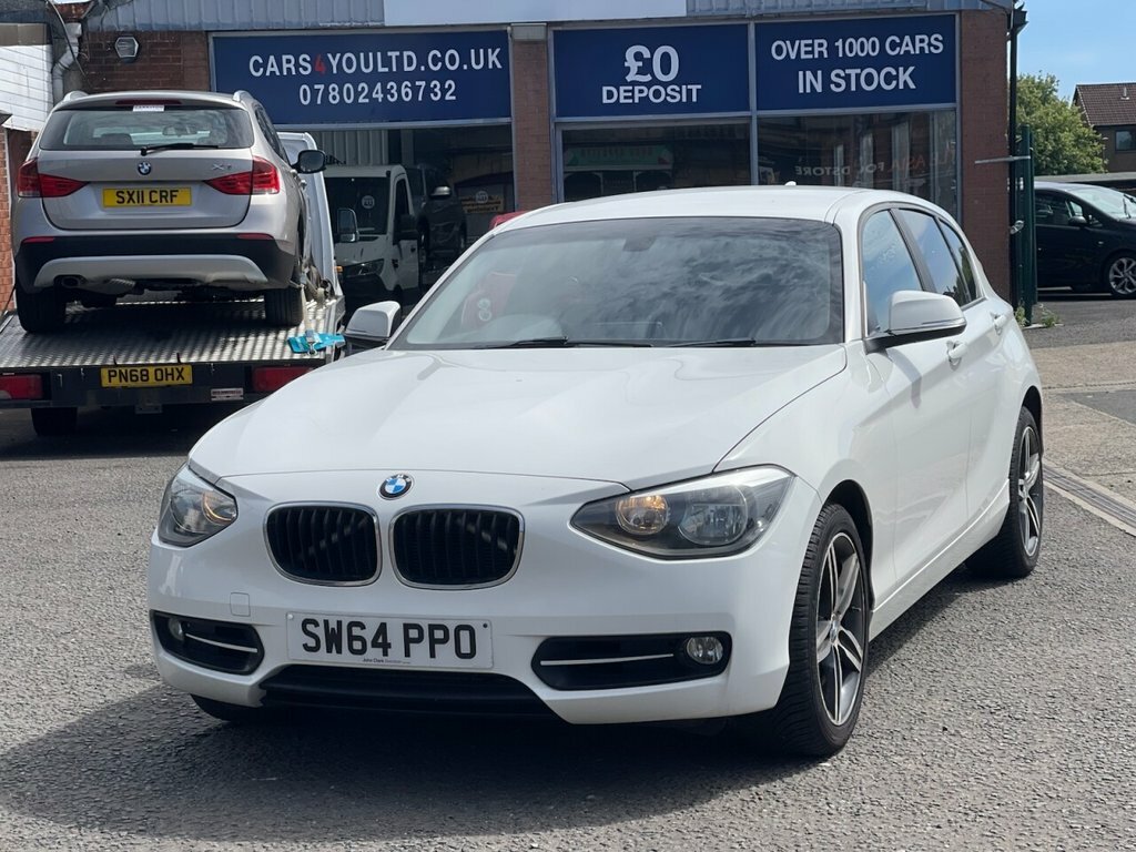 BMW 1 Series 2L Sport SW64PPO White #3