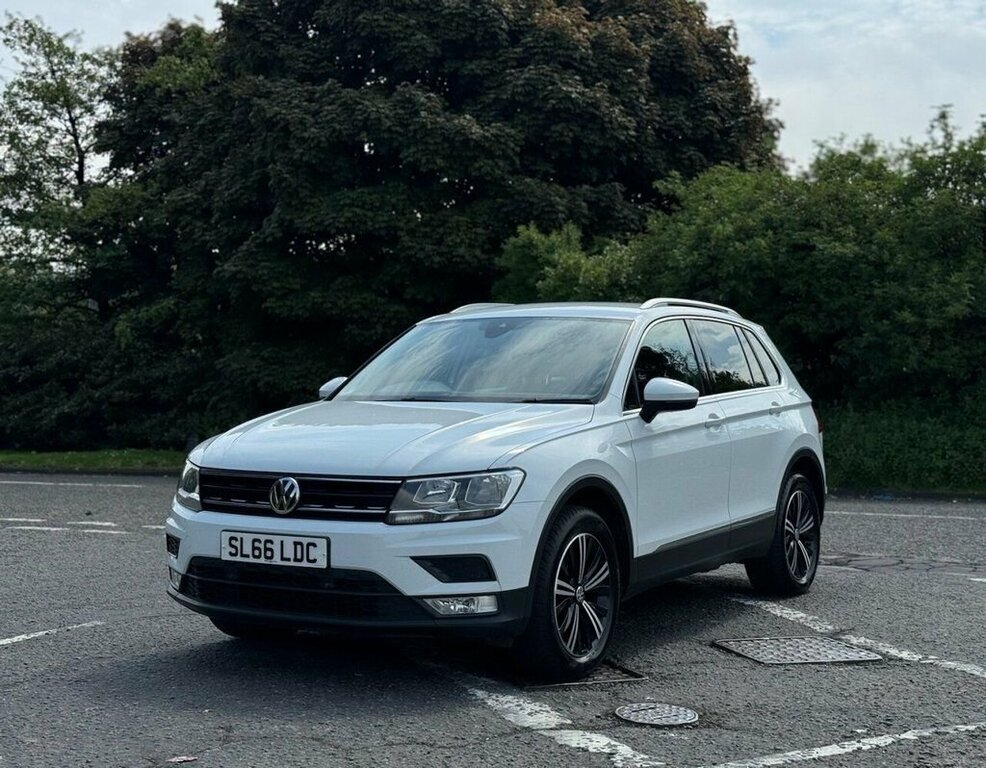 Volkswagen Tiguan 2L Se Navigation SL66LDC White #2