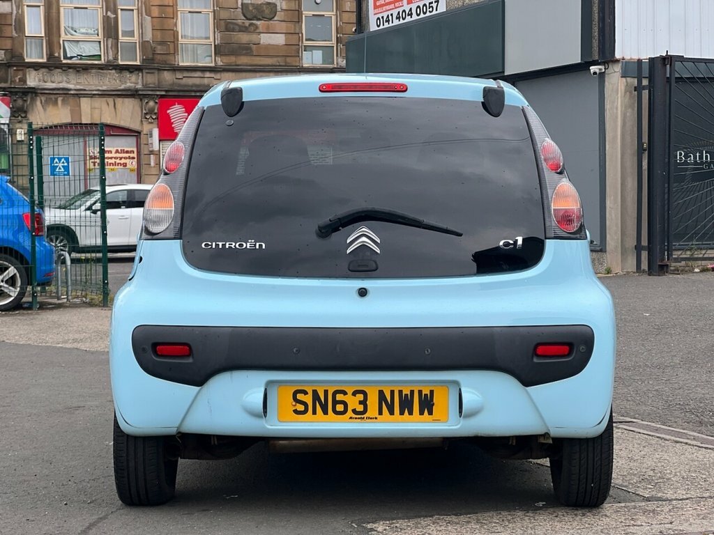 Citroen C1 1L Vtr SN63NWW Blue #6