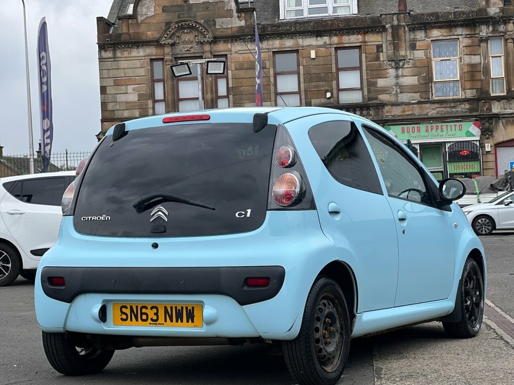Citroen C1 1L Vtr SN63NWW Blue #5