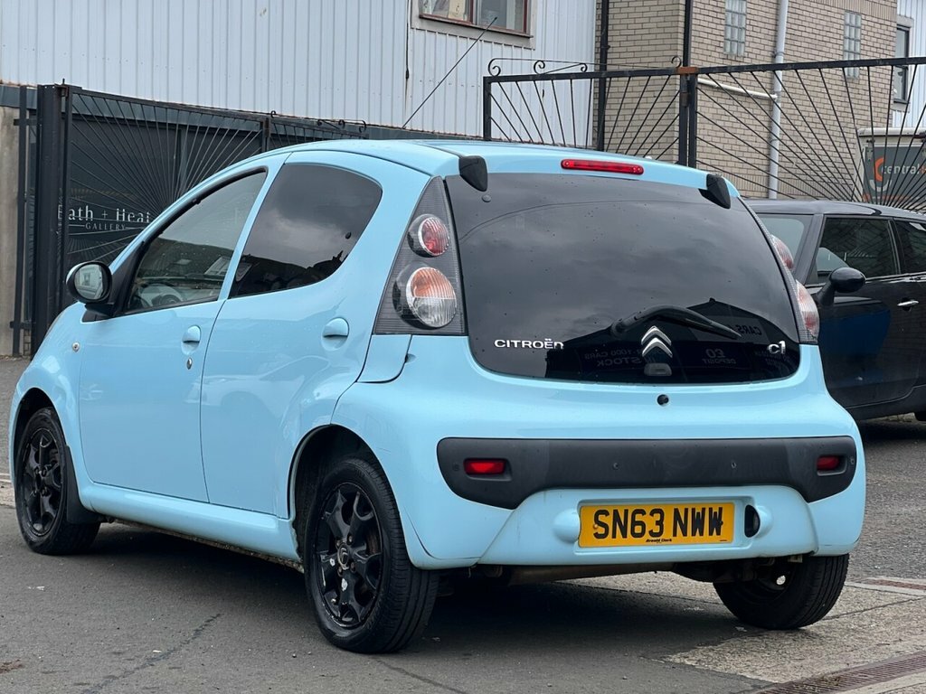 Citroen C1 1L Vtr SN63NWW Blue #4