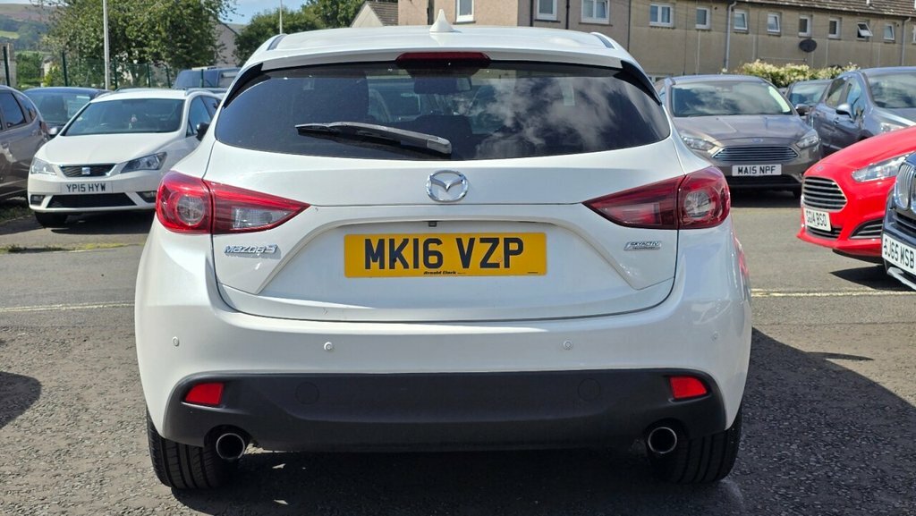 Mazda 3 2L Sport Nav MK16VZP White #6