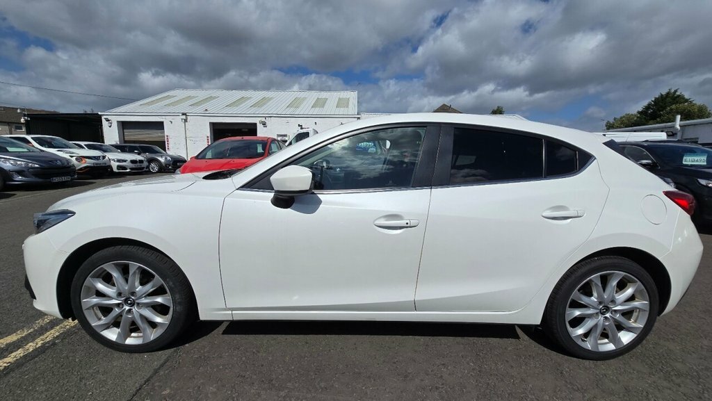 Mazda 3 2L Sport Nav MK16VZP White #4
