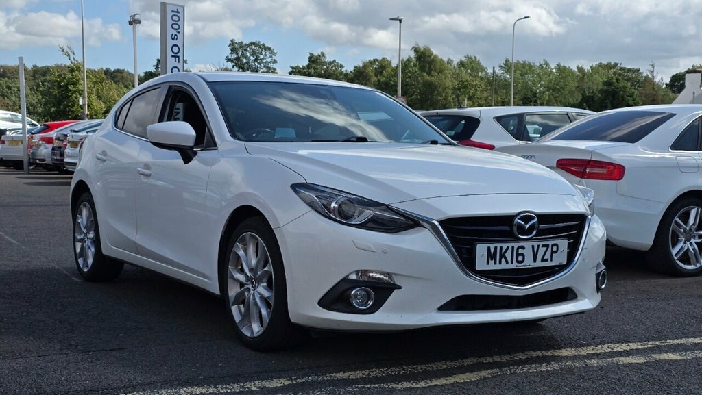 Mazda 3 2L Sport Nav White