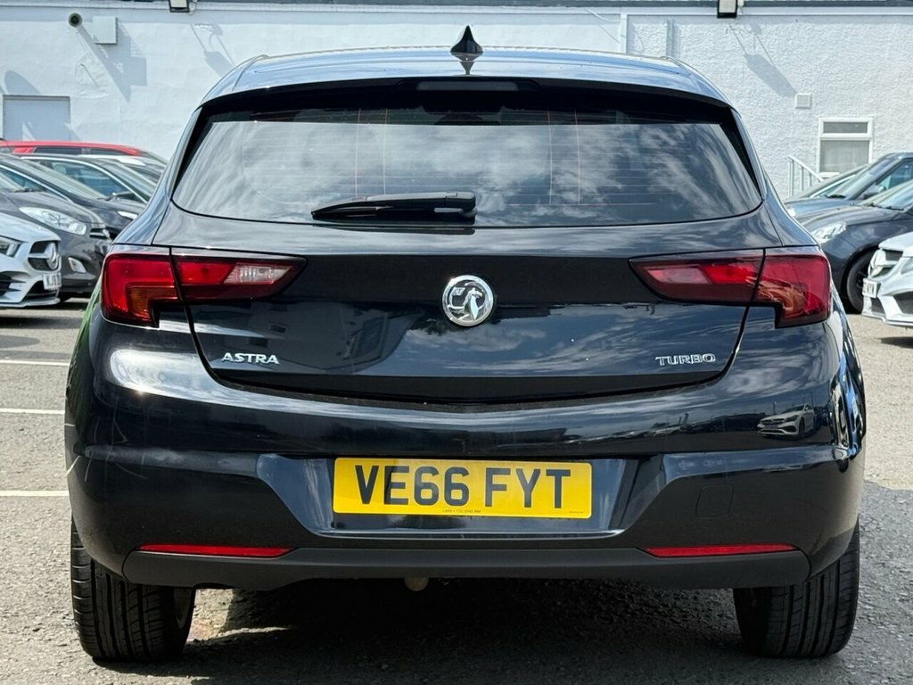 Vauxhall Astra 1L Elite Nav VE66FYT Black #4
