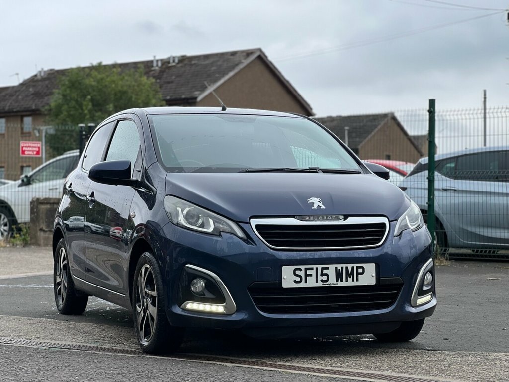 Peugeot 108 1L Allure Blue