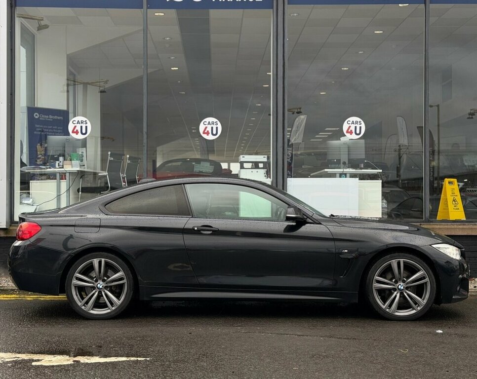 BMW 4 Series Gran Coupe 3L M Sport YA64UHZ Black #6