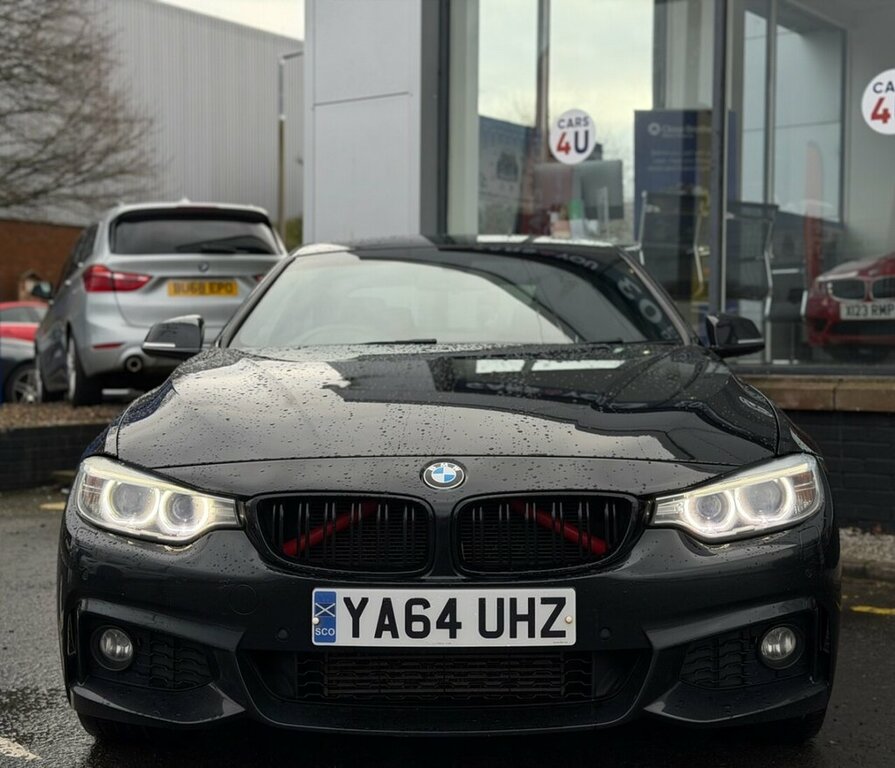 BMW 4 Series Gran Coupe 3L M Sport YA64UHZ Black #3