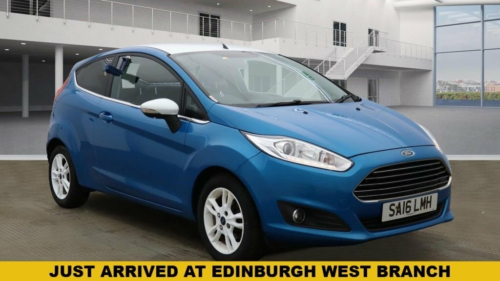 Ford Fiesta 1L Zetec Blue Edition SA16LMH Blue
