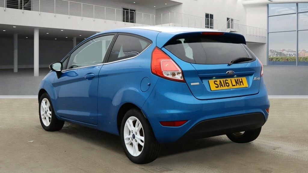 Ford Fiesta 1L Zetec Blue Edition SA16LMH Blue #3