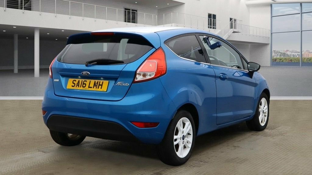 Ford Fiesta 1L Zetec Blue Edition SA16LMH Blue #4