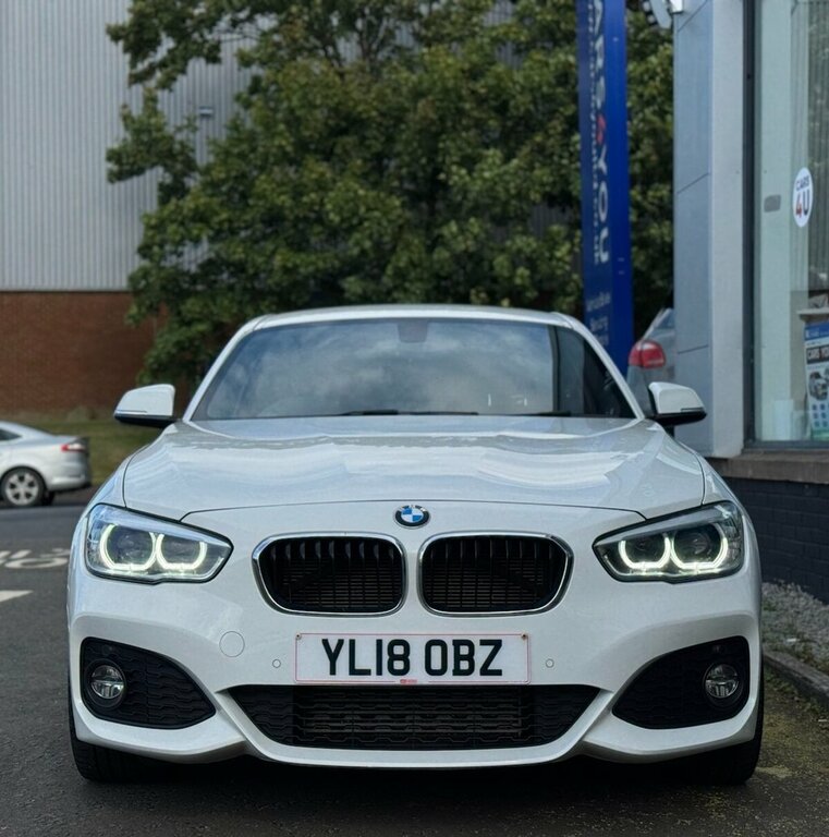 BMW 1 Series 1.5L M Sport YL18OBZ White #3
