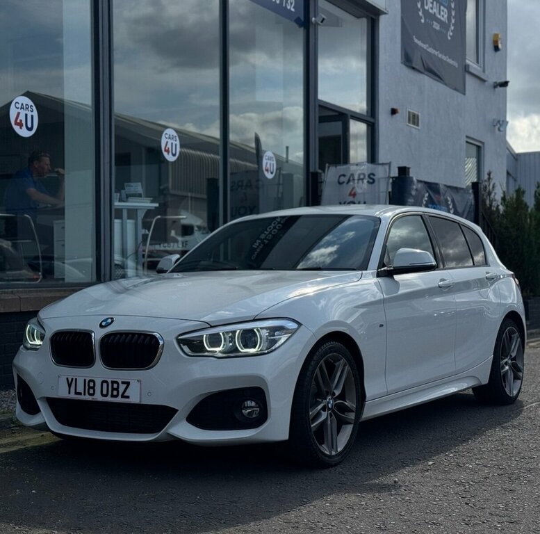 BMW 1 Series 1.5L M Sport YL18OBZ White #2