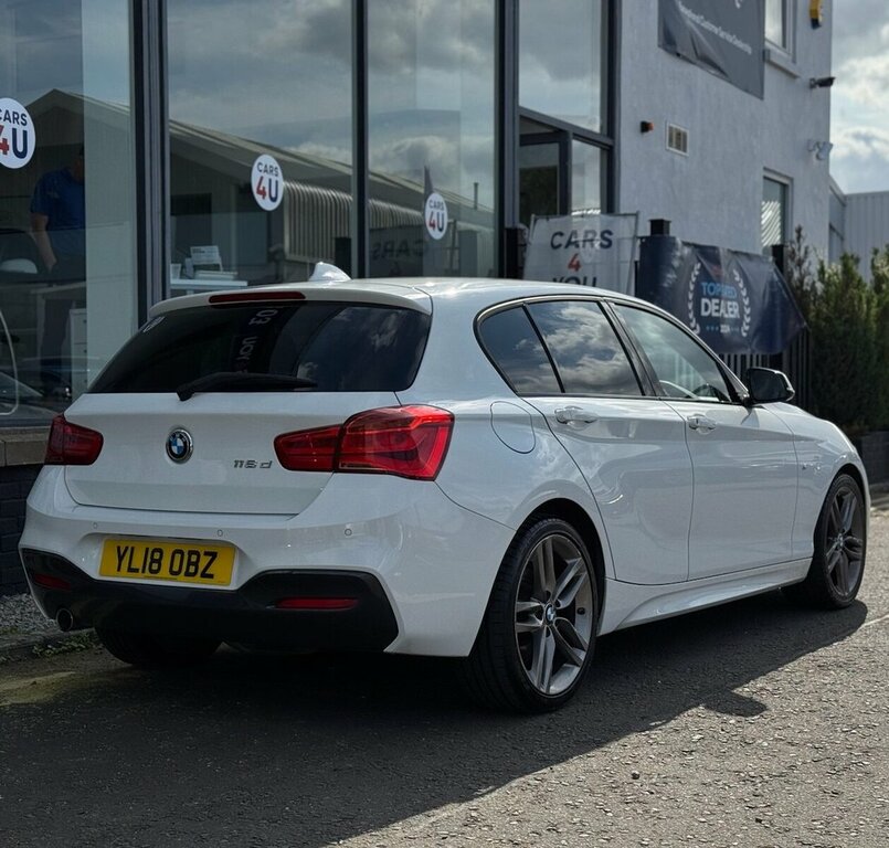 BMW 1 Series 1.5L M Sport YL18OBZ White #4