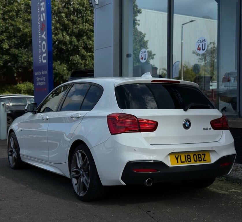 BMW 1 Series 1.5L M Sport YL18OBZ White #5