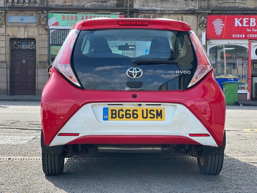 Toyota Aygo 1L X-pression BG66USM Red #6