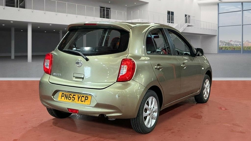 Nissan Micra 1L Acenta PN65YCP Green #4