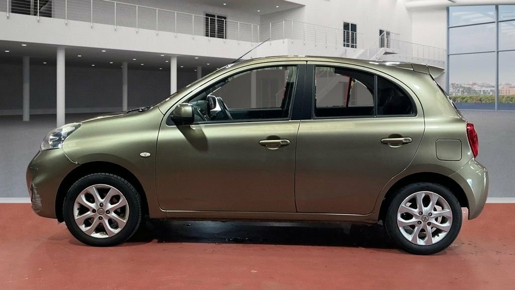 Nissan Micra 1L Acenta PN65YCP Green #6