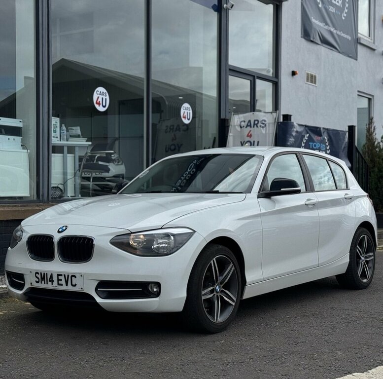 BMW 1 Series 2L Sport SM14EVC White #2