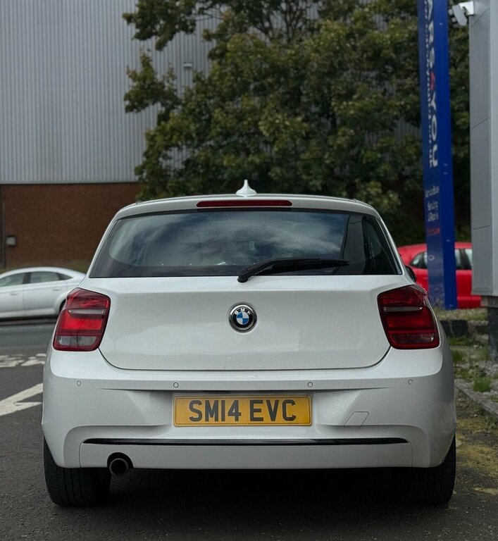 BMW 1 Series 2L Sport SM14EVC White #6