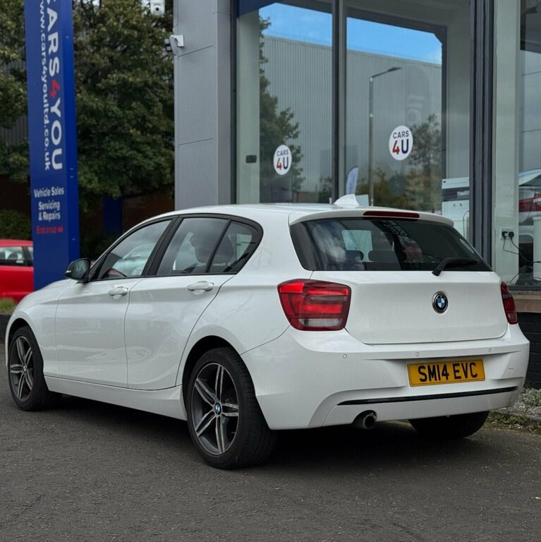 BMW 1 Series 2L Sport SM14EVC White #5