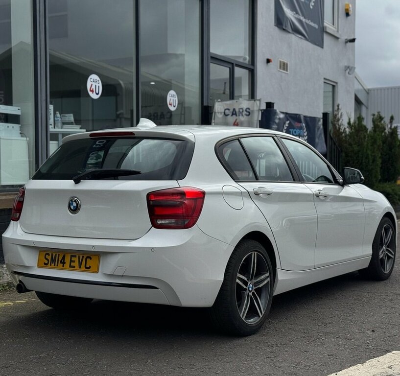 BMW 1 Series 2L Sport SM14EVC White #4