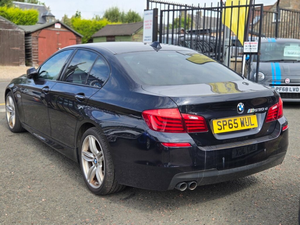 BMW 5 Series 3L M Sport SP65WUL Black #5
