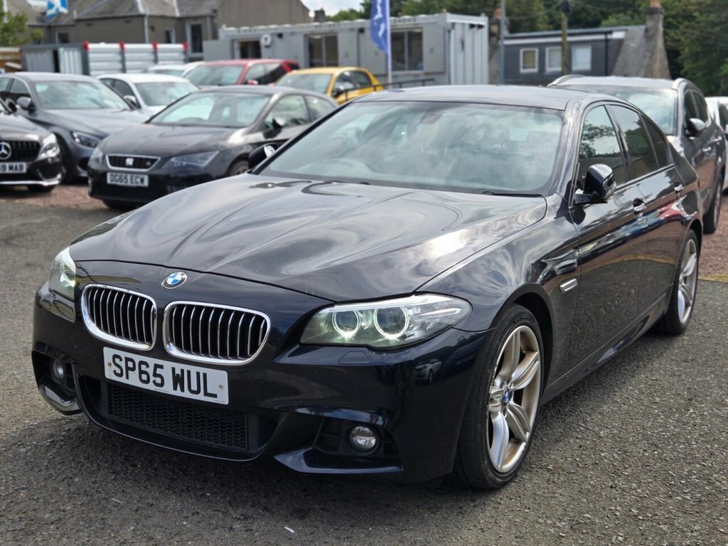 BMW 5 Series 3L M Sport SP65WUL Black #3