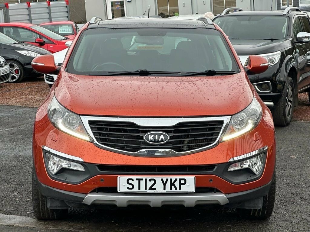 Kia Sportage 2L Kx-3 ST12YKP Orange #2