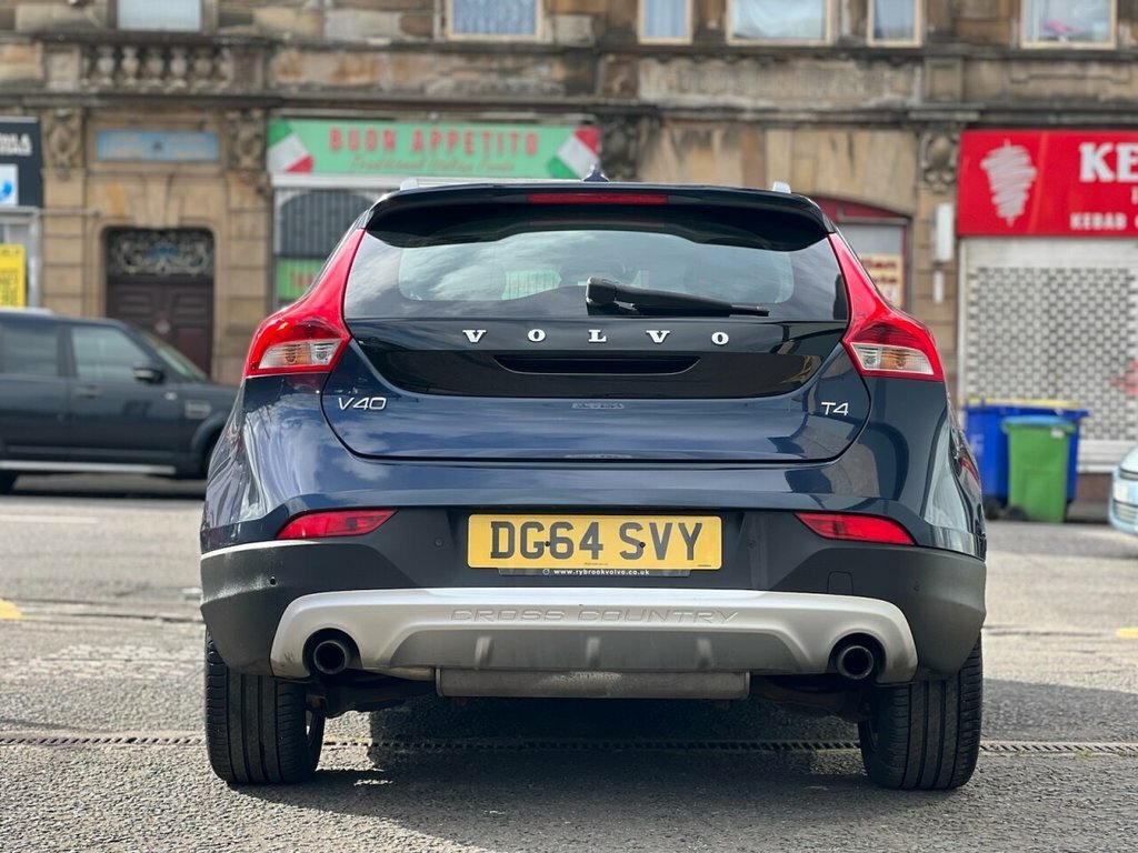 Volvo V40 Cross Country 1.6L Lux Nav DG64SVY Blue #5