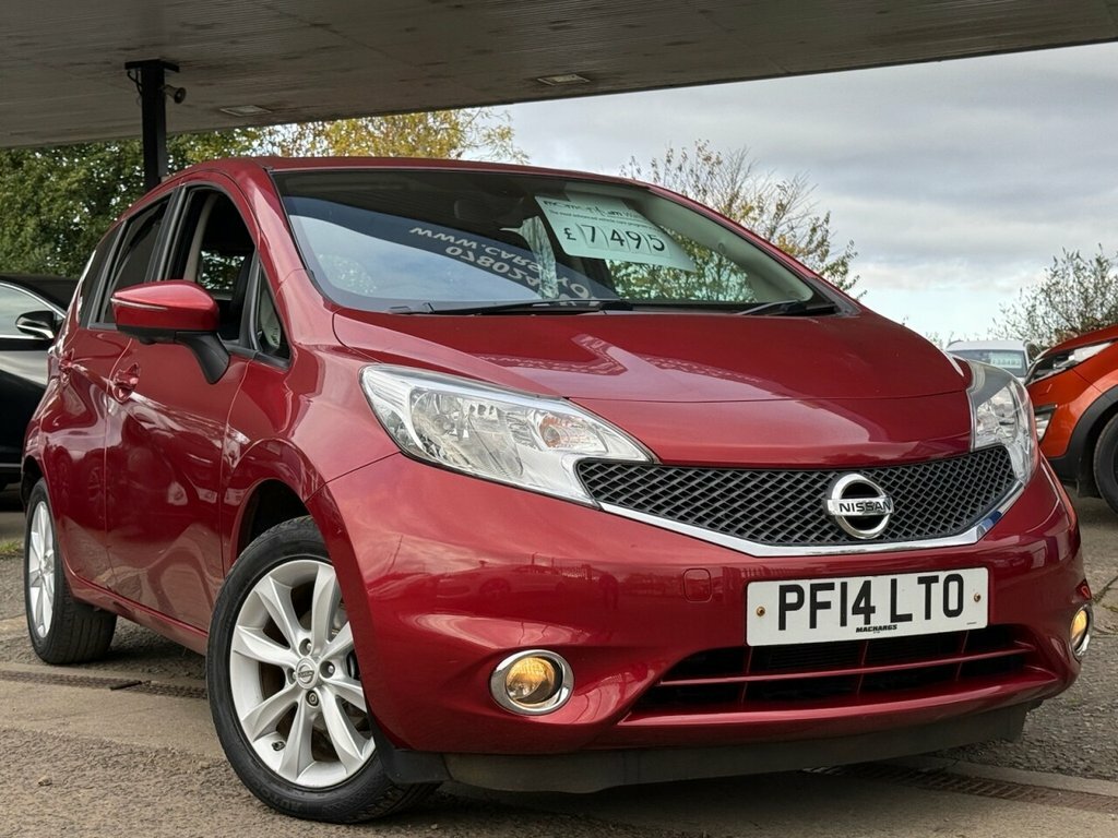 Nissan Note 1.2L Tekna Red
