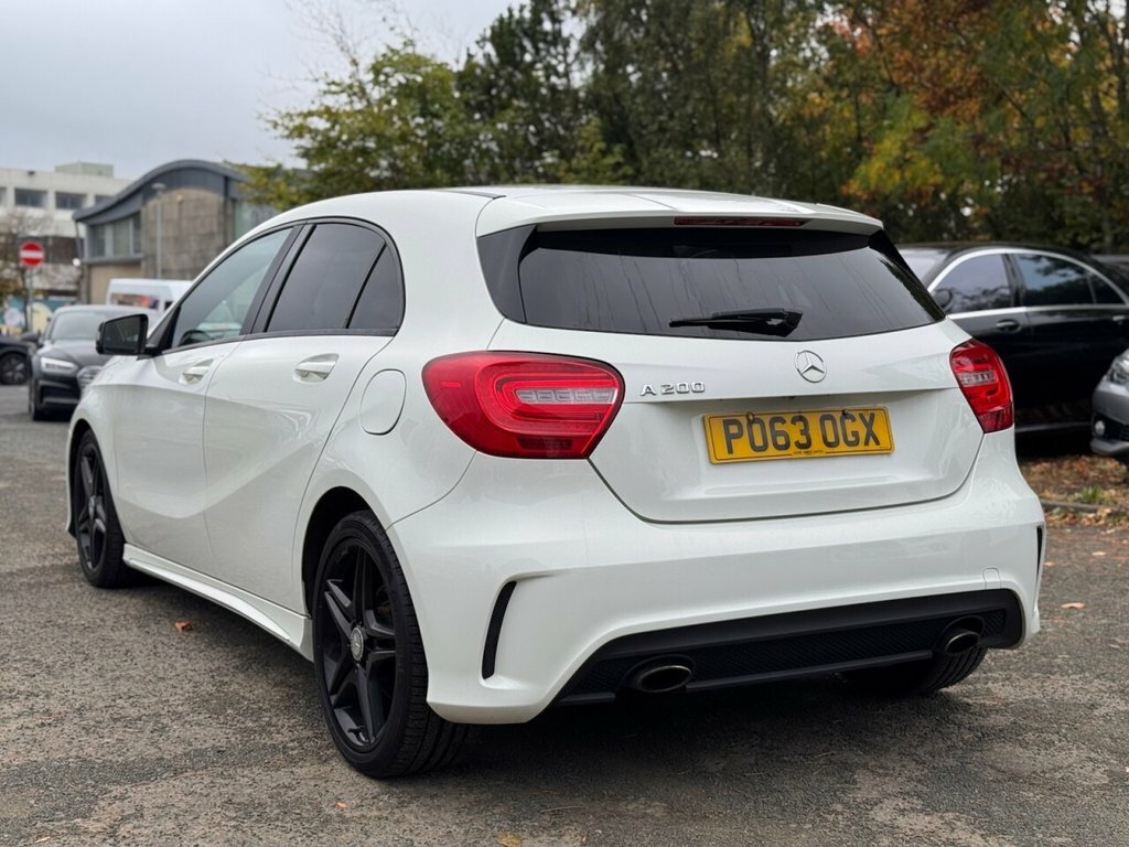 Mercedes-Benz A Class 1.6L Amg Sport PO63OGX White #5