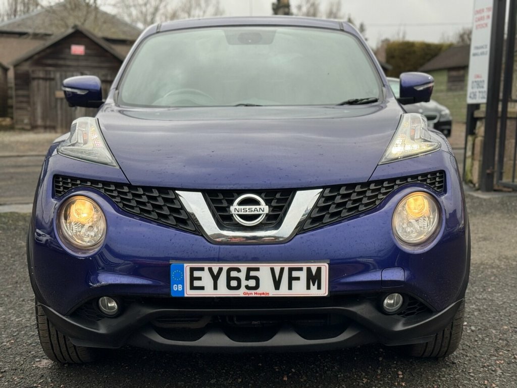 Nissan Juke 1L Tekna EY65VFM Blue #3