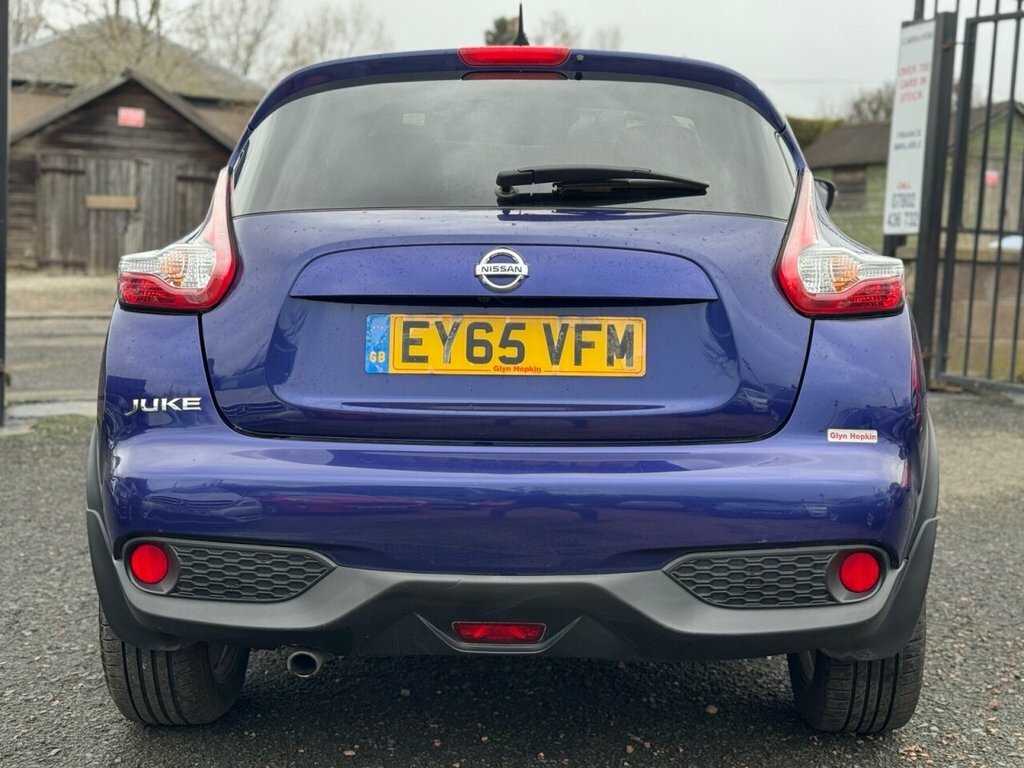Nissan Juke 1L Tekna EY65VFM Blue #5
