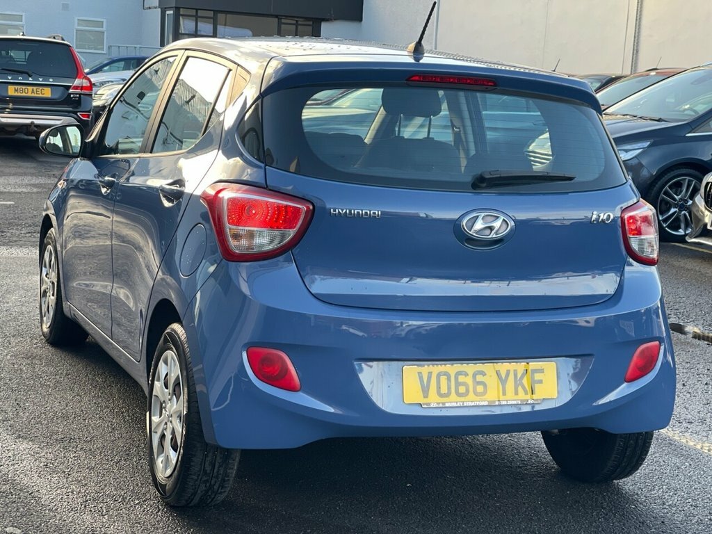 Hyundai I10 1L Se VO66YKF Blue #5