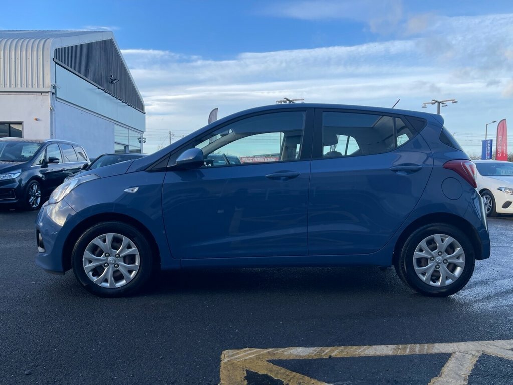 Hyundai I10 1L Se VO66YKF Blue #4