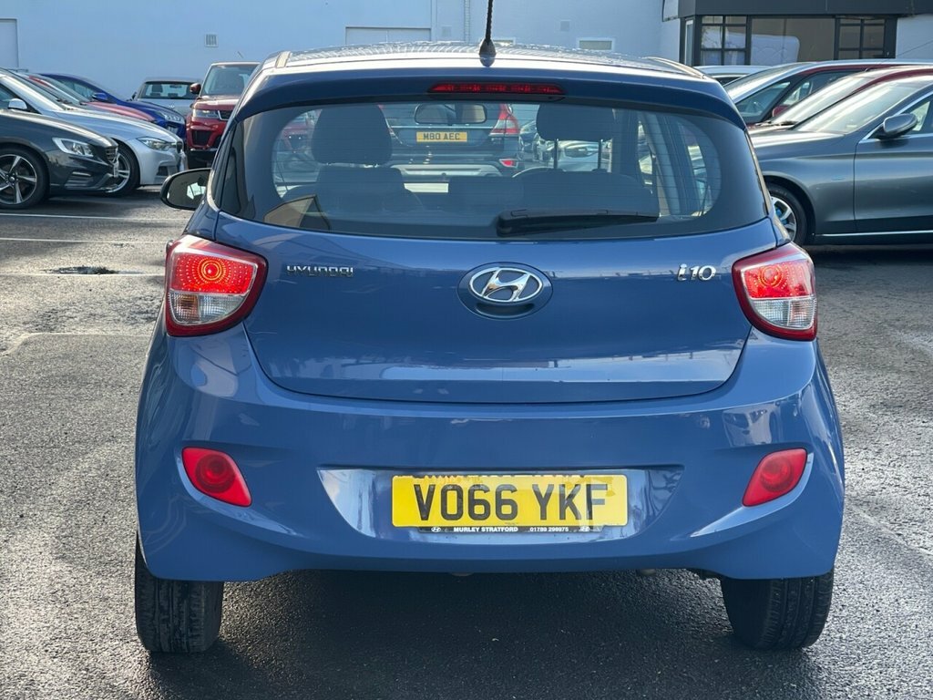 Hyundai I10 1L Se VO66YKF Blue #6