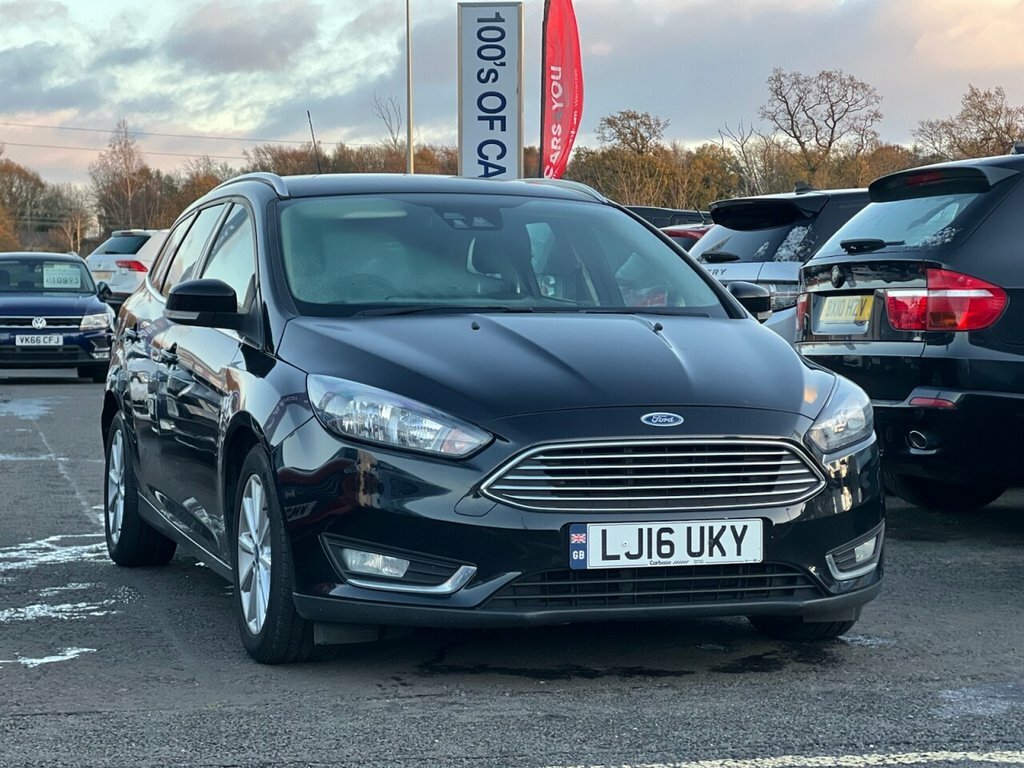 Ford Focus 1L Titanium LJ16UKY Black #4