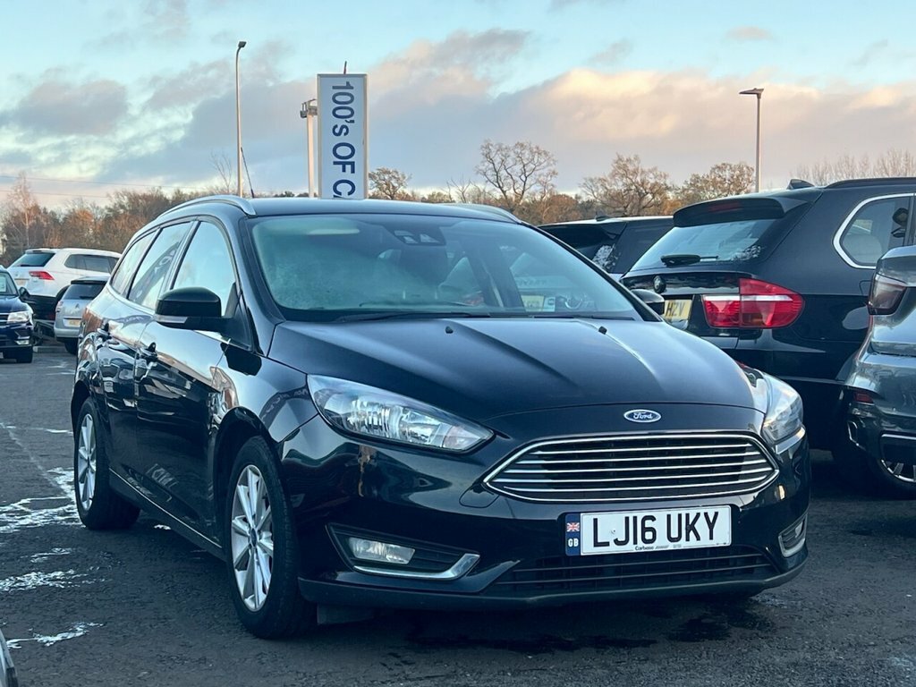 Ford Focus 1L Titanium LJ16UKY Black