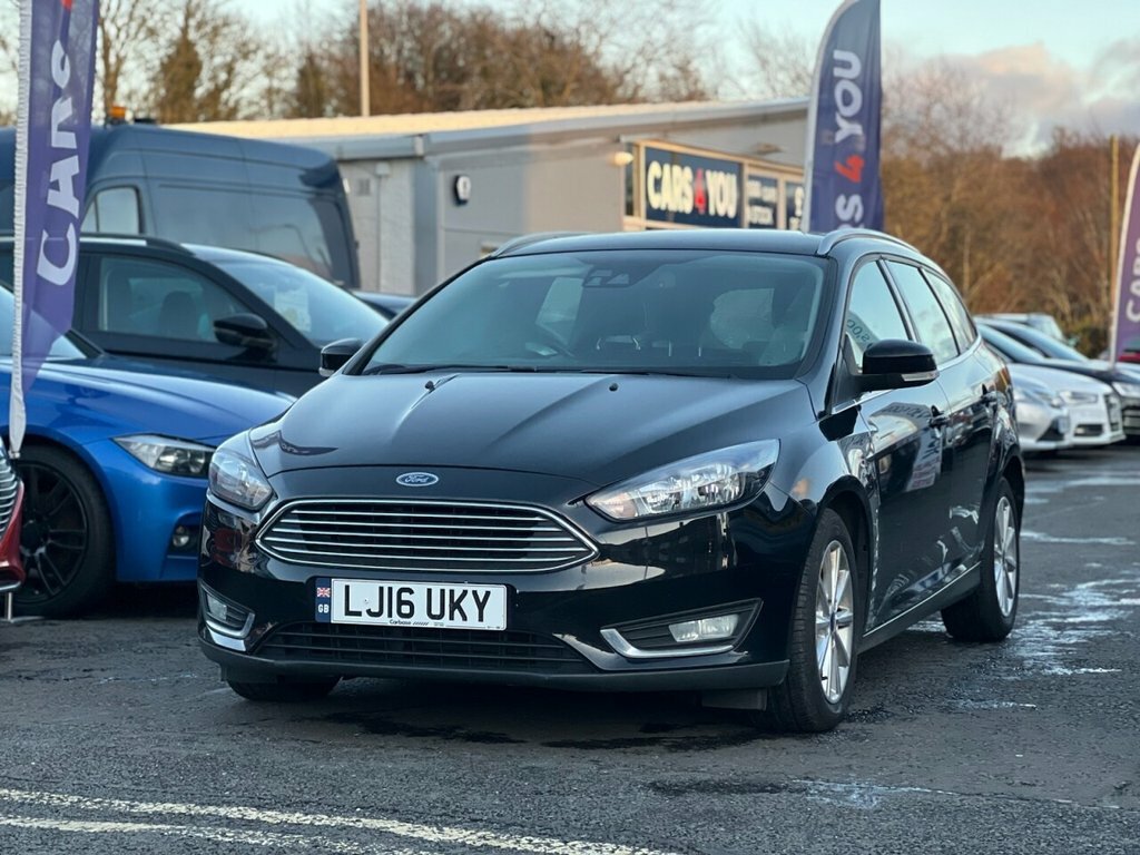 Ford Focus 1L Titanium LJ16UKY Black #3