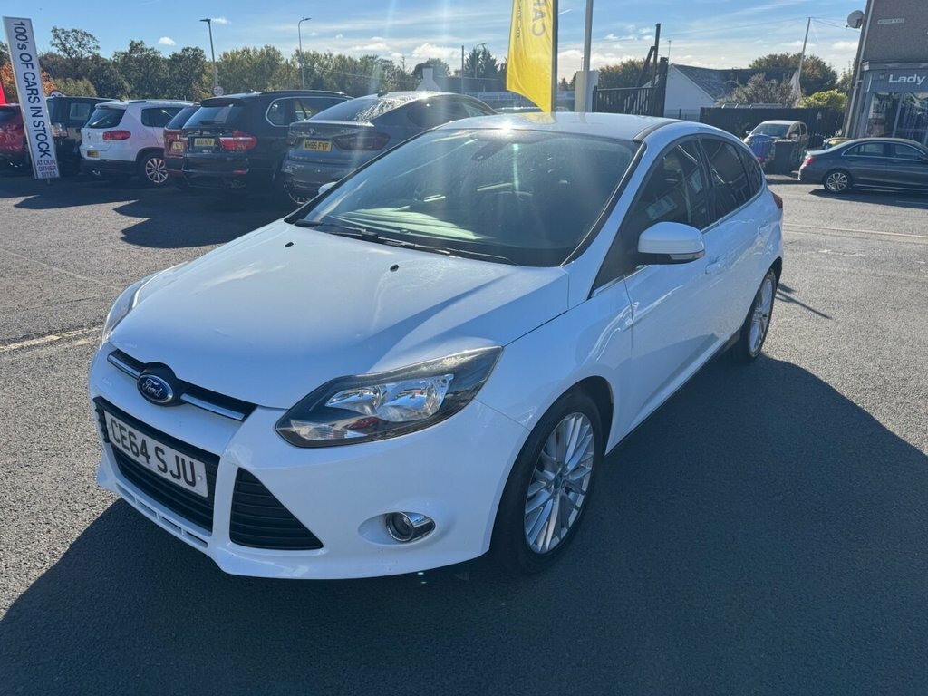 Ford Focus 1L Zetec Navigator CE64SJU White #2