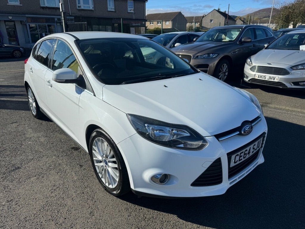 Ford Focus 1L Zetec Navigator White