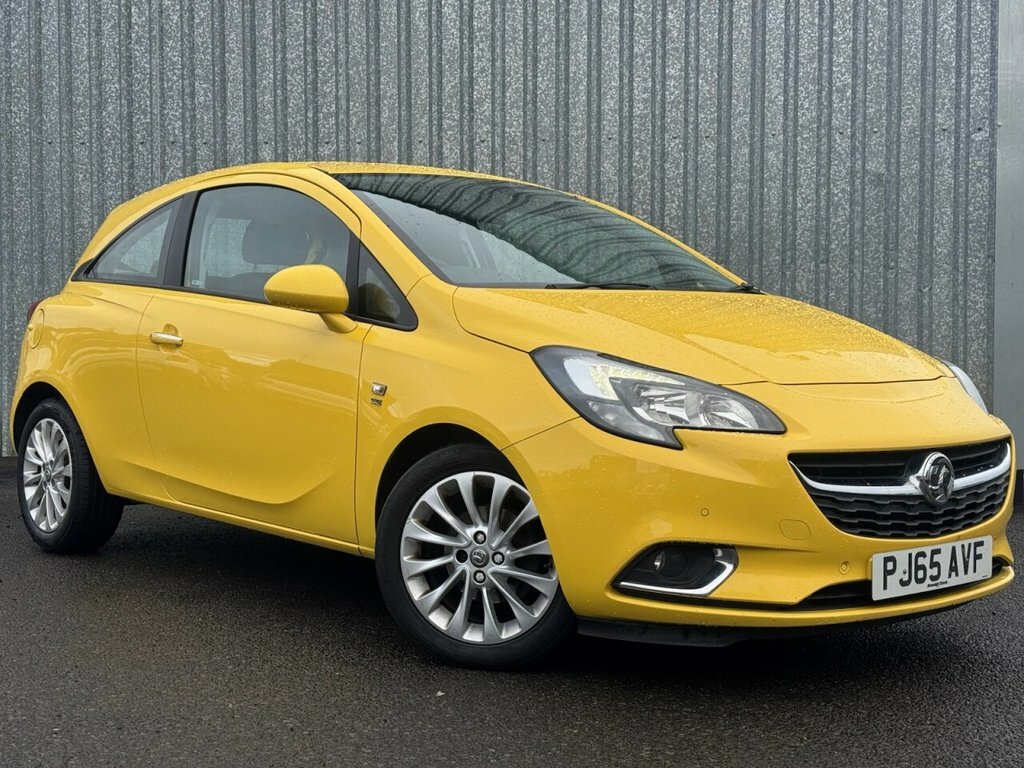Vauxhall Corsa 1L Se Yellow