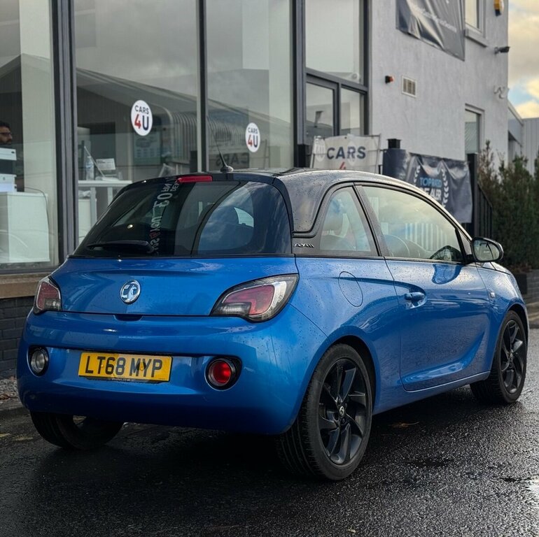 Vauxhall Adam 1.2L Energised LT68MYP Blue #4