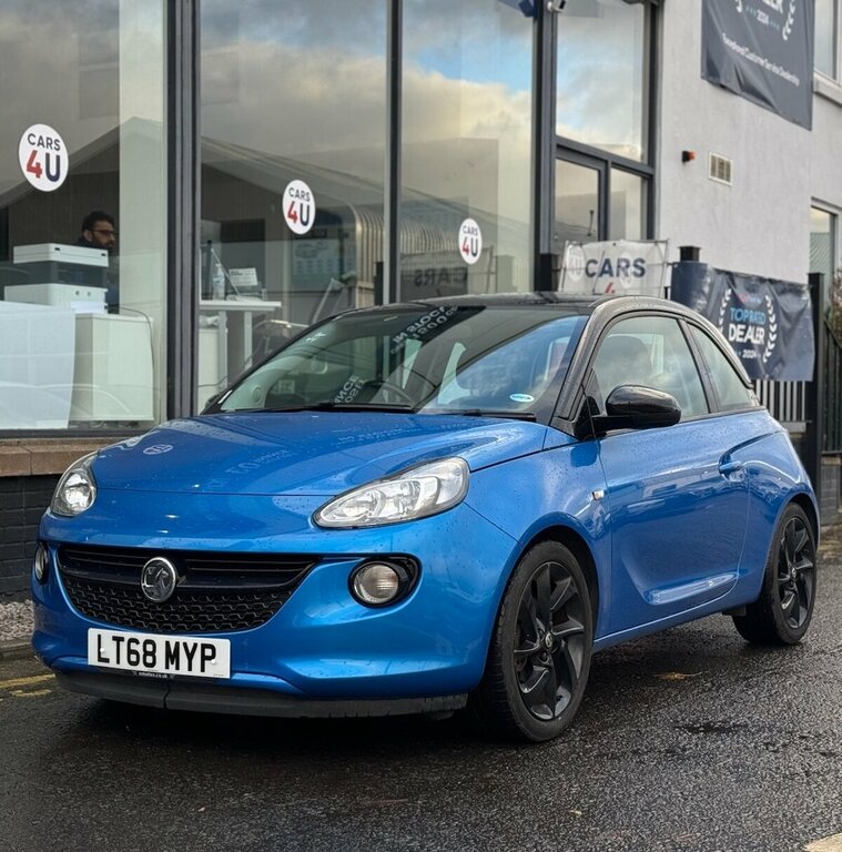 Vauxhall Adam 1.2L Energised LT68MYP Blue #2
