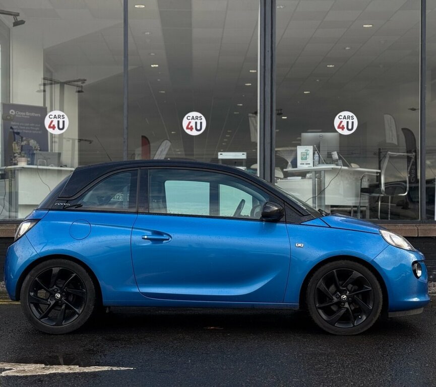 Vauxhall Adam 1.2L Energised LT68MYP Blue #6